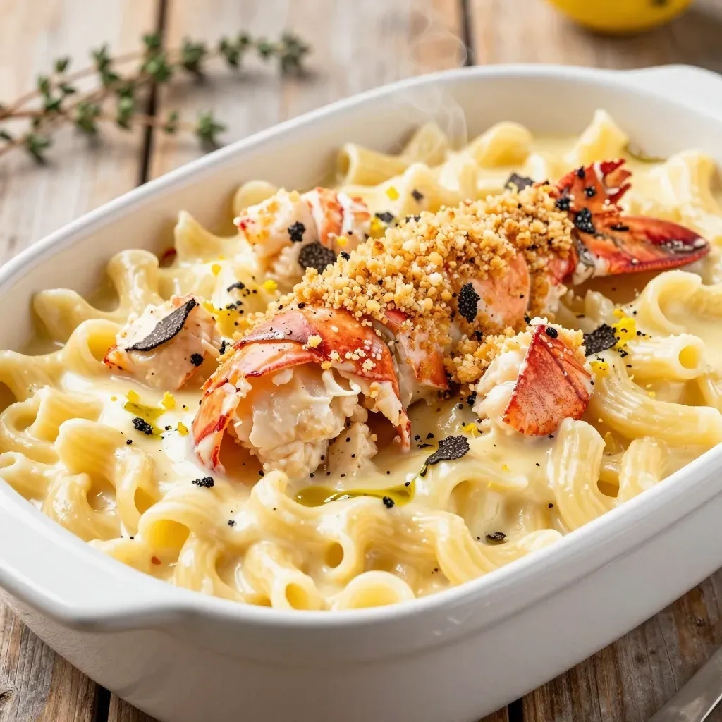 Lobster Truffle Mac and Cheese Recipe