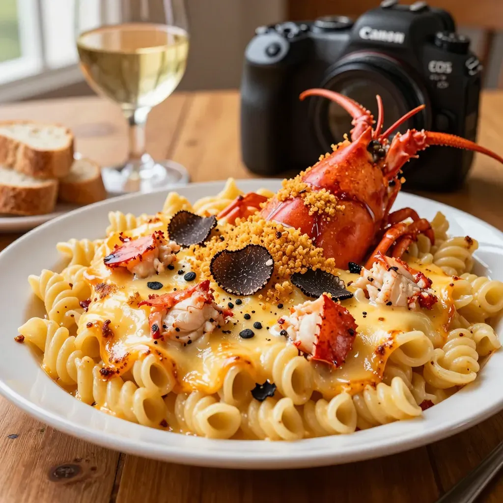 Lobster Truffle Mac and Cheese Recipe