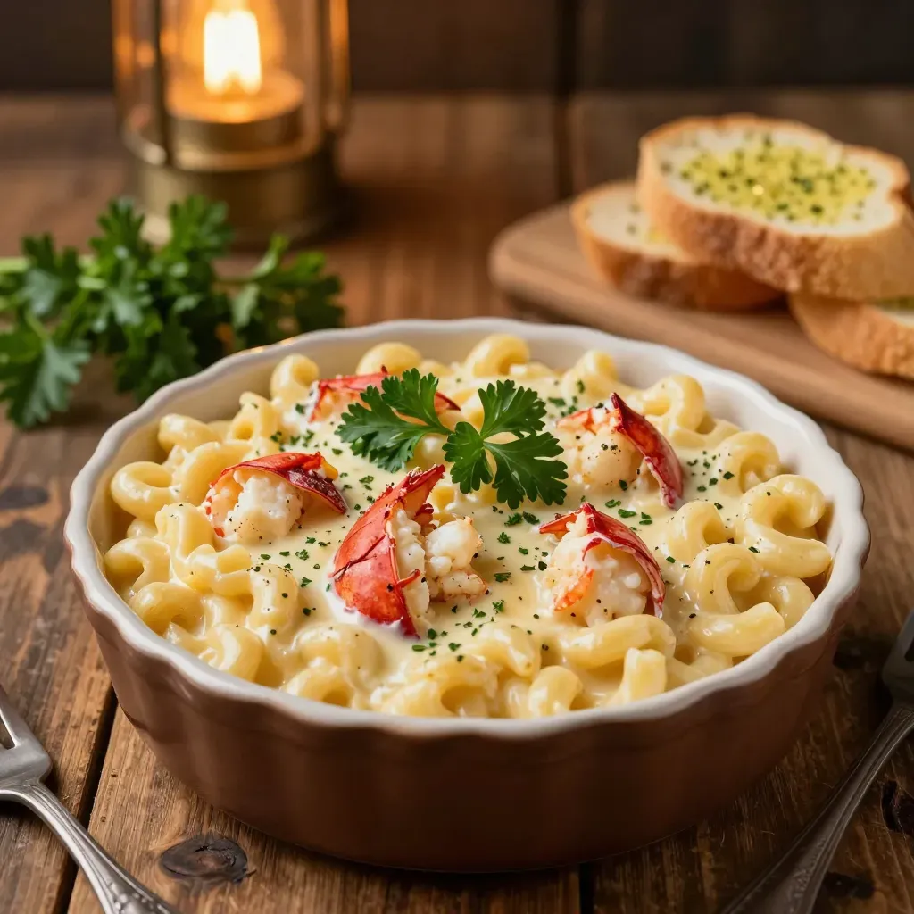 Lobster Truffle Mac and Cheese Recipe | Gourmet Comfort Food