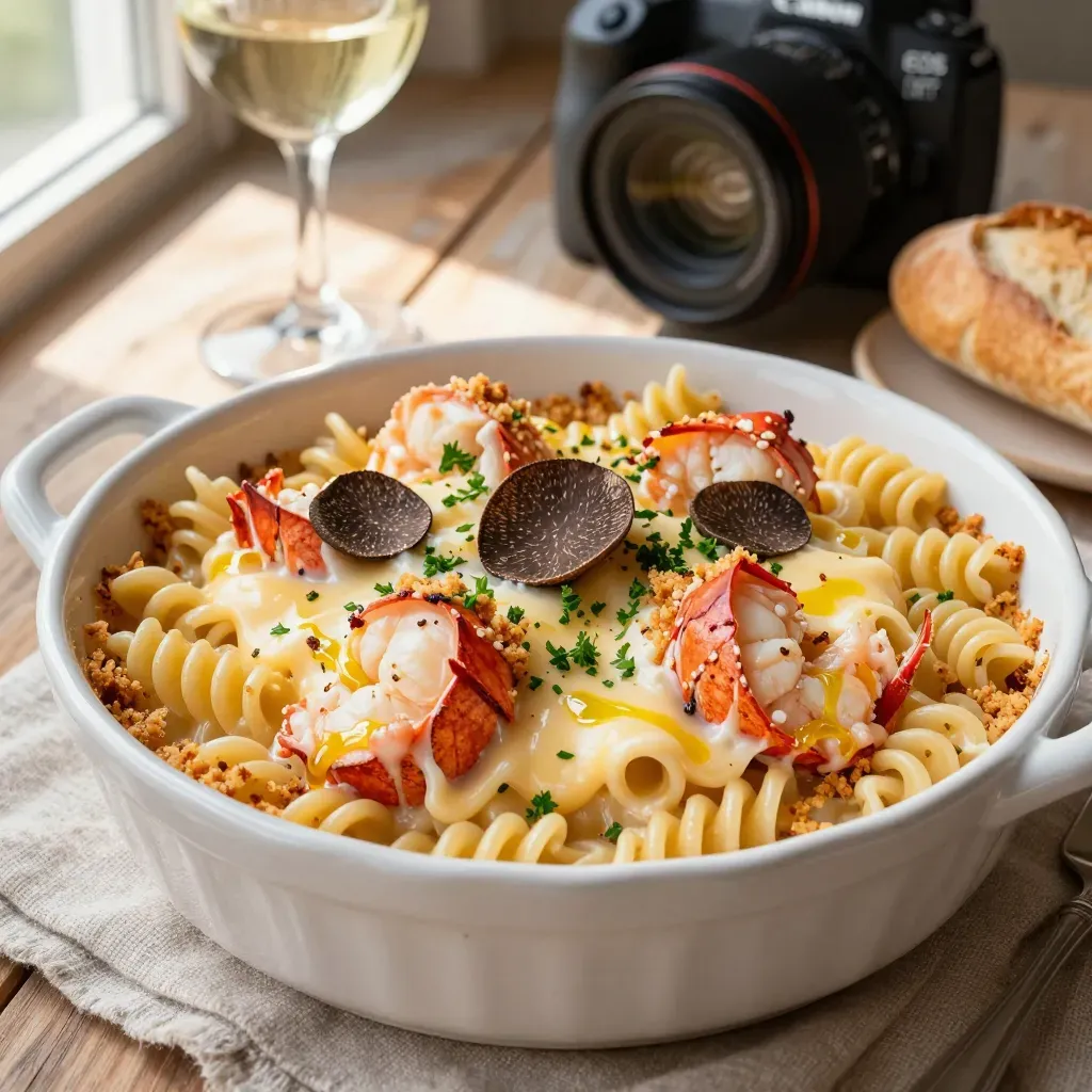 Lobster Truffle Mac and Cheese Recipe