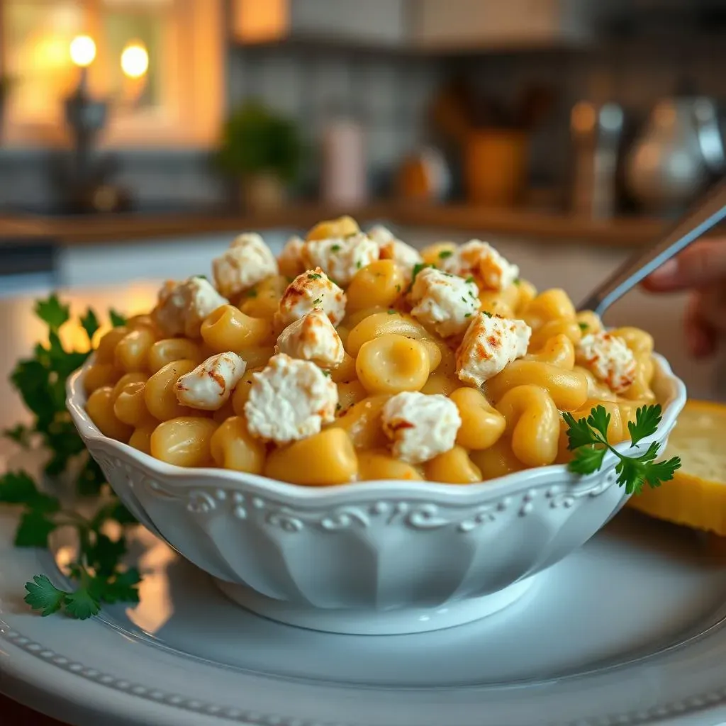 Ultimate mac and cheese with crab meat Recipe