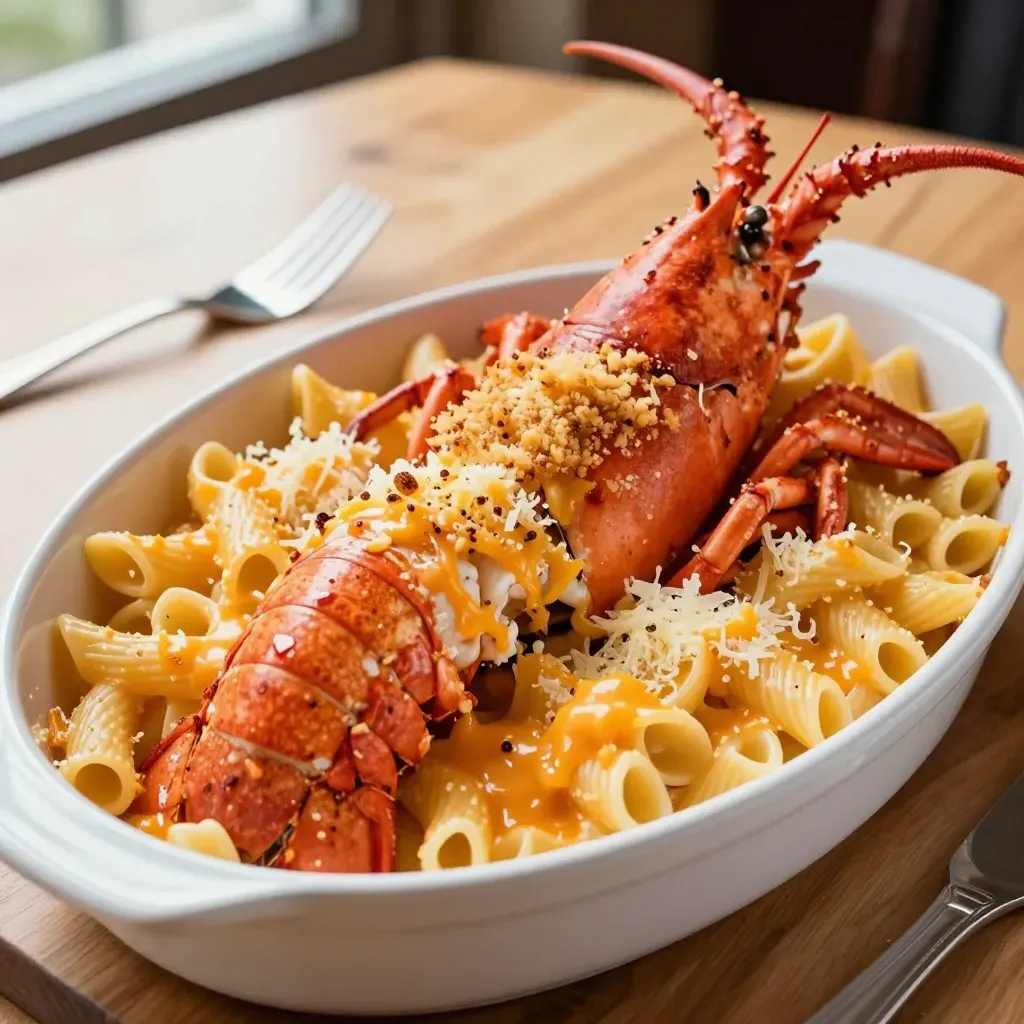Mac and Cheese with Lobster Recipe - Easy Homemade Guide