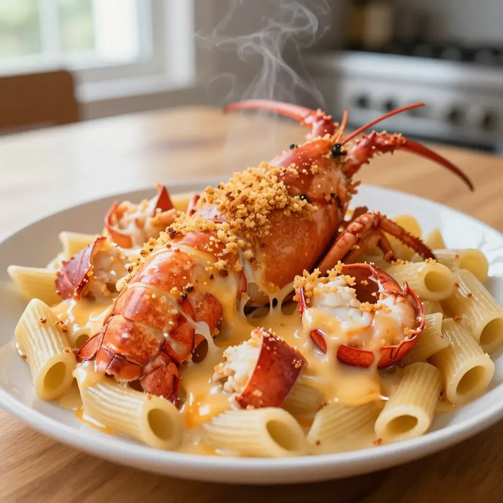 Mac and Cheese with Lobster Recipe - Easy Homemade Guide