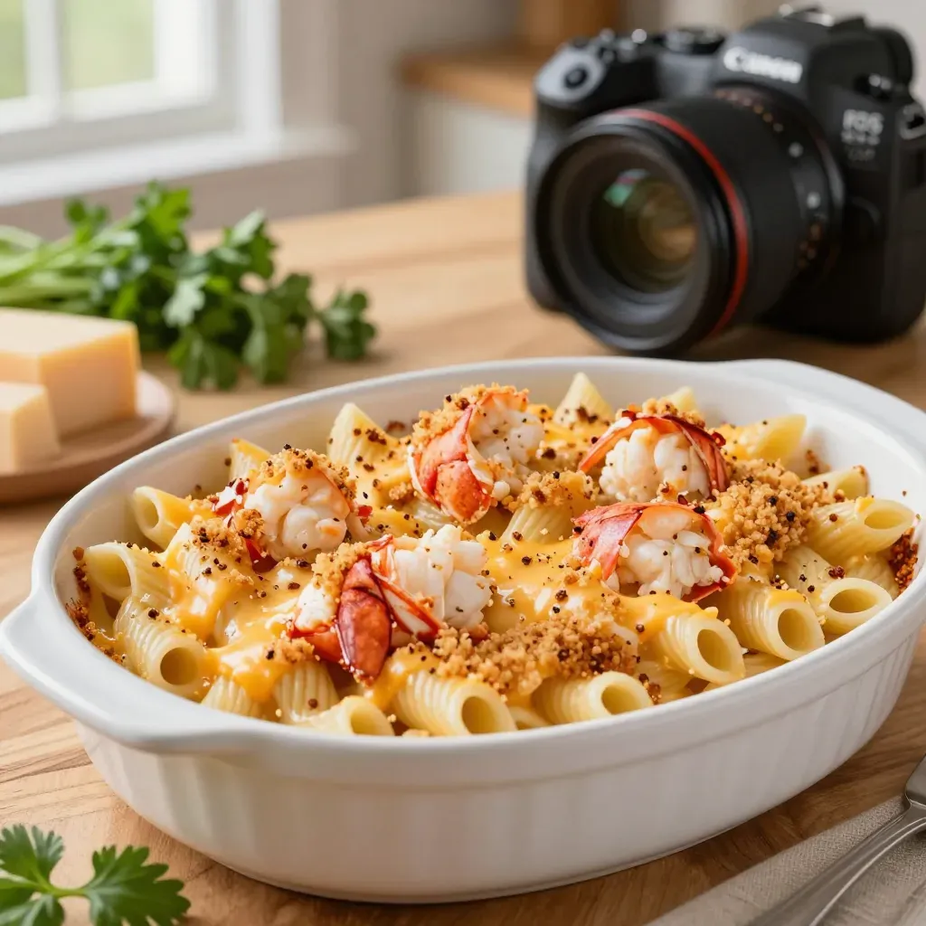 Mac and Cheese with Lobster Recipe - Easy Homemade Guide