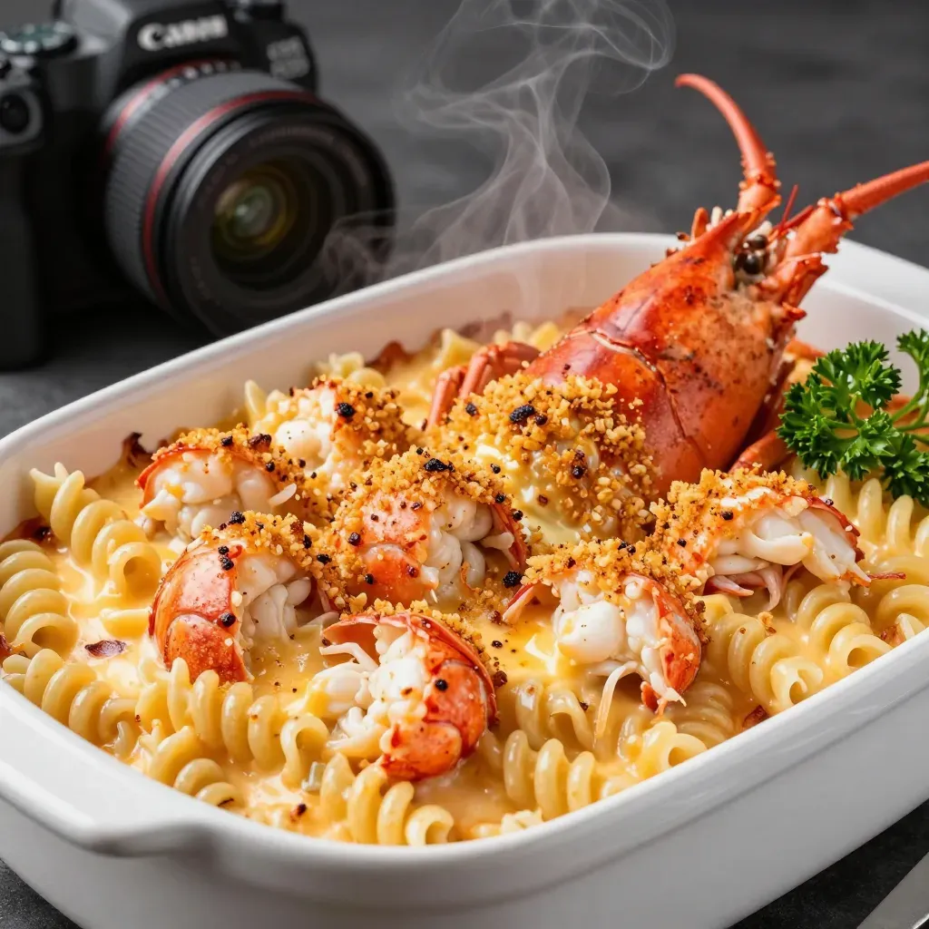 Mac and Cheese with Lobster Recipe - Easy Homemade Guide