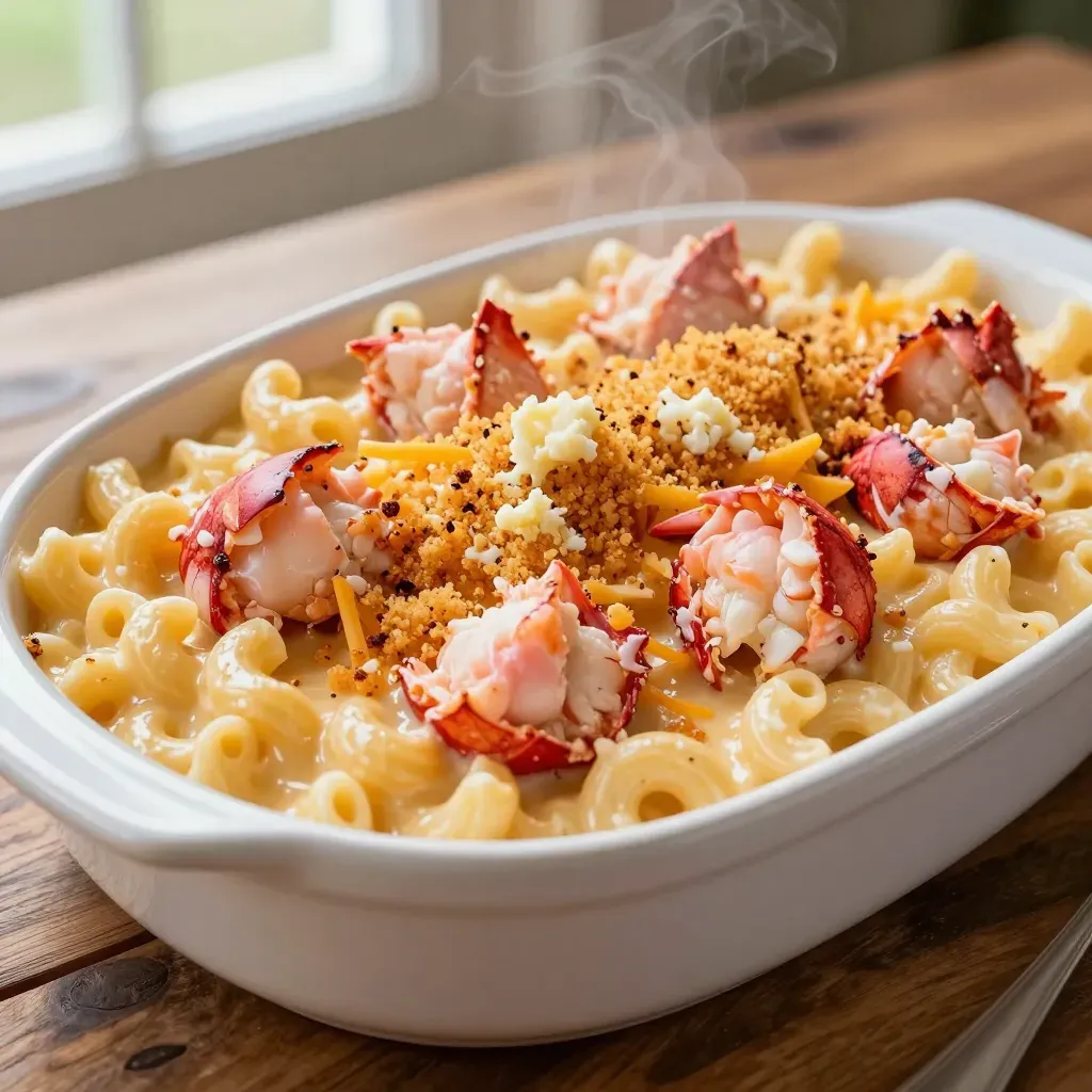 Mac and Cheese with Lobster Recipe - Easy Homemade Guide