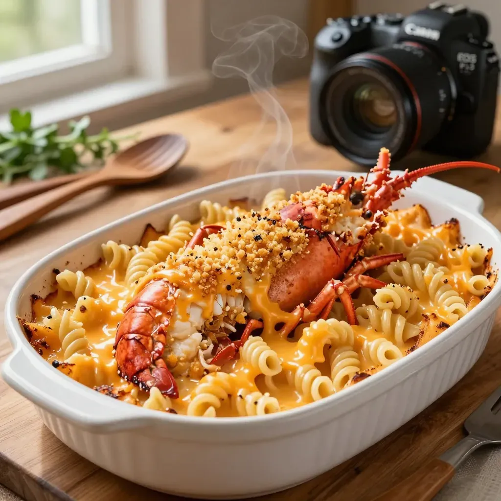 Mac and Cheese with Lobster Recipe - Easy Homemade Guide