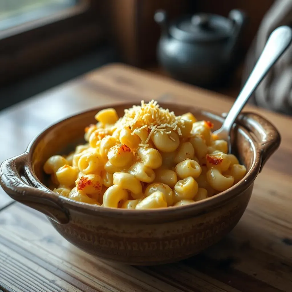 Making Creamy OnePot Mac and Cheese with Evaporated Milk