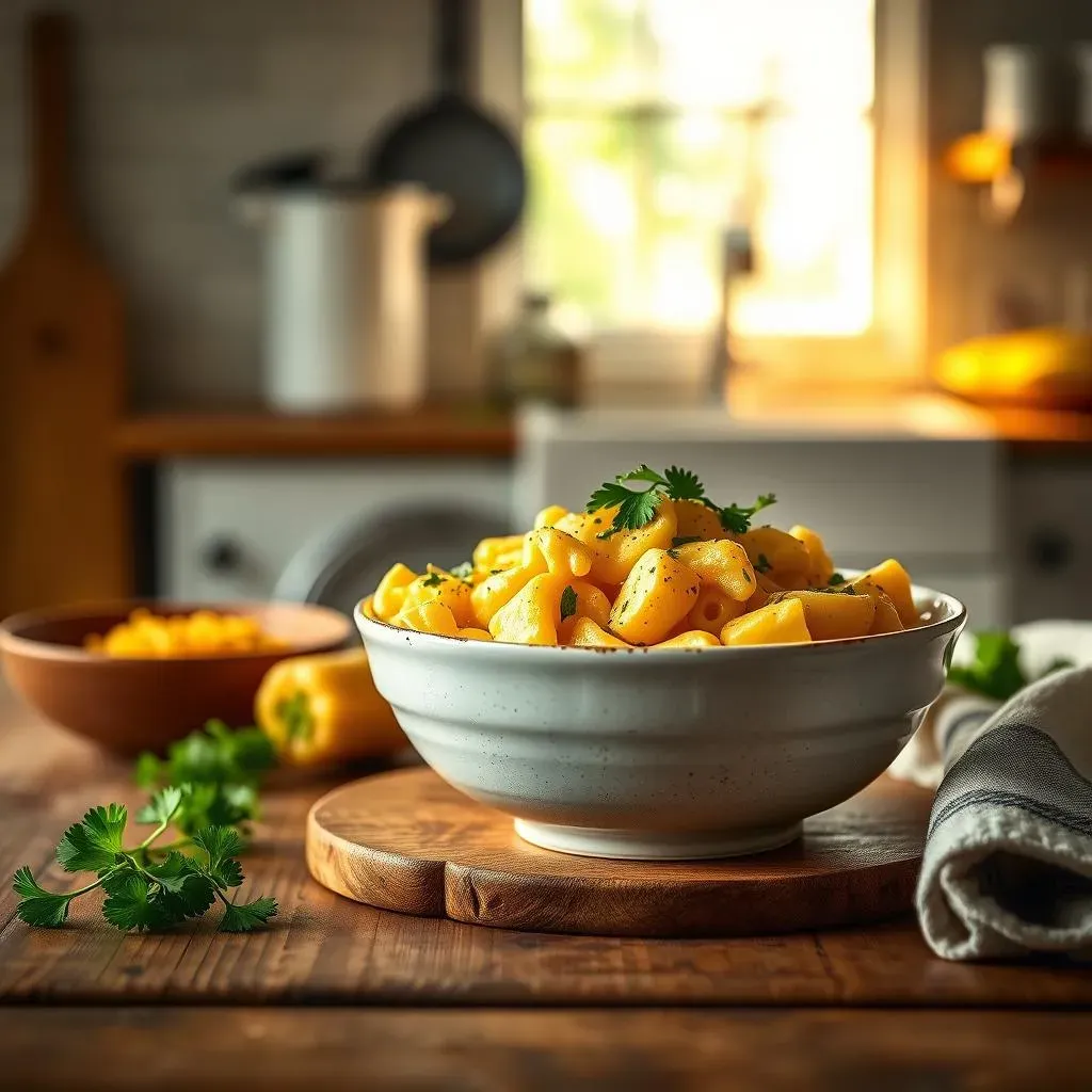 Making Keto Mac and Cheese with Spaghetti Squash