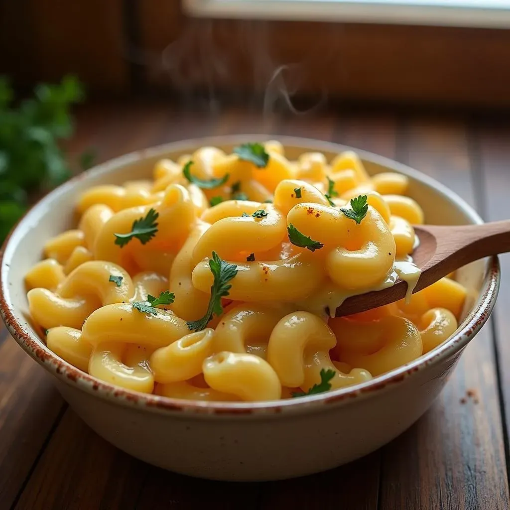 Making the Perfect Air Fryer Mac and Cheese with Cheddar