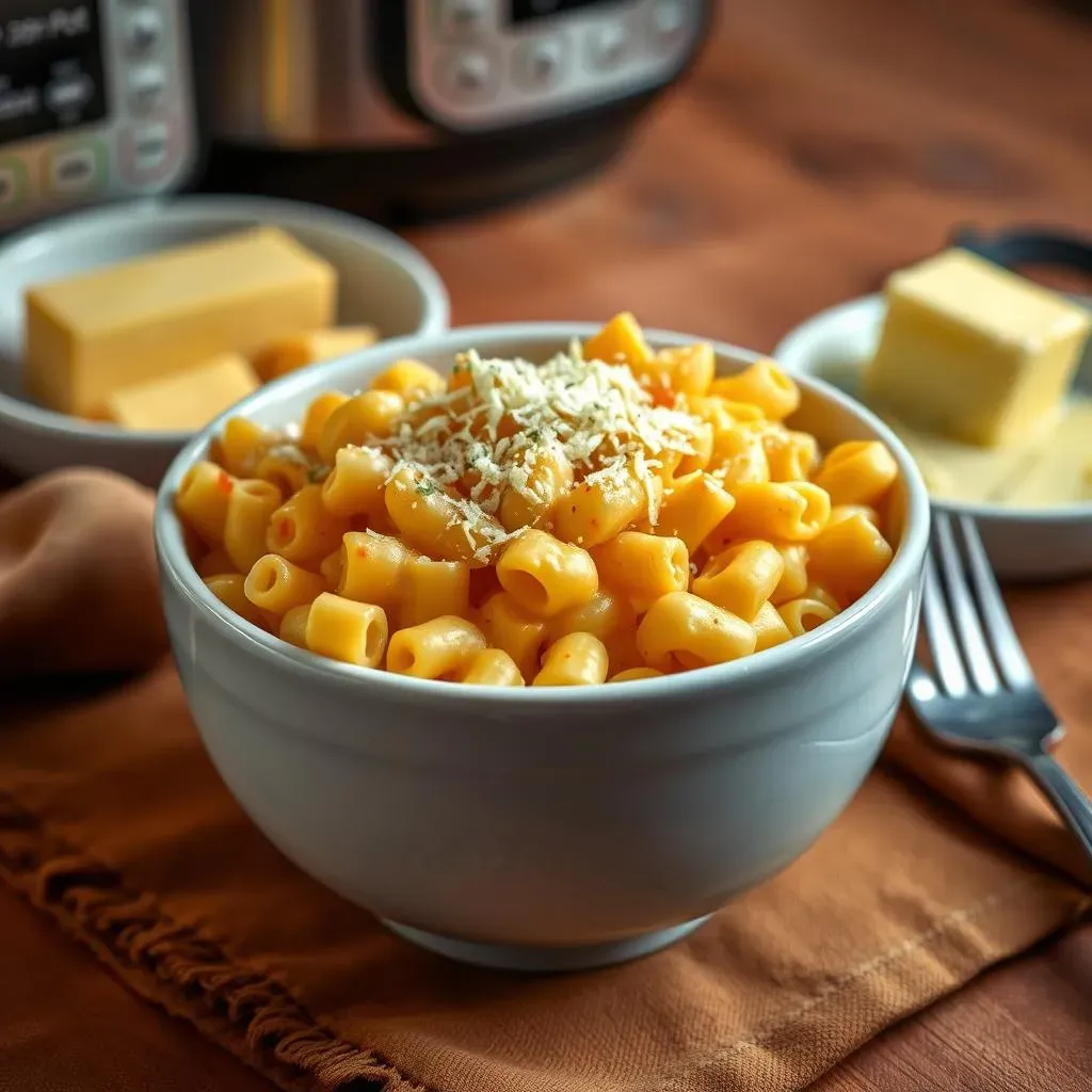 Making the Perfect Instant Pot Mac and Cheese with Parmesan