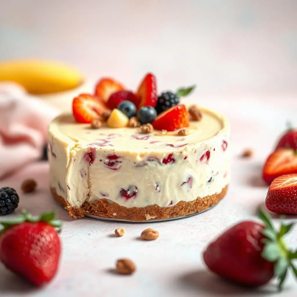 No Bake Cottage Cheese Cheesecake: A Creamy and ProteinRich Dessert Recipe