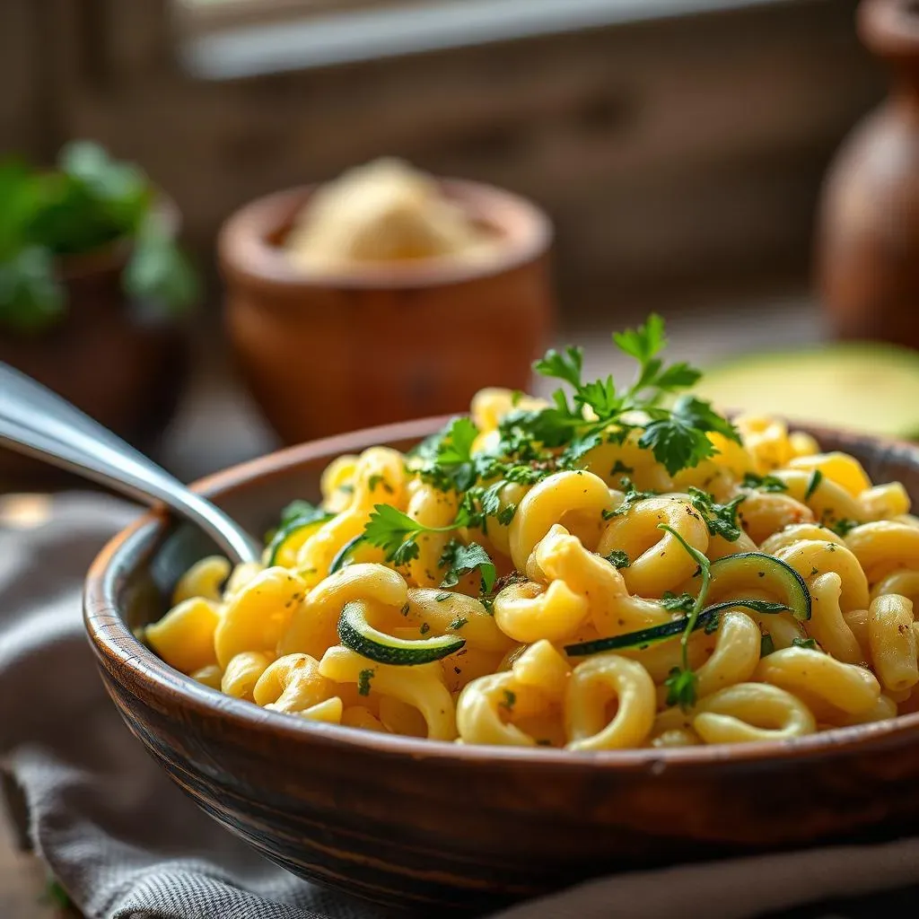 Nutritional Information for Mac and Cheese with Zucchini Noodles