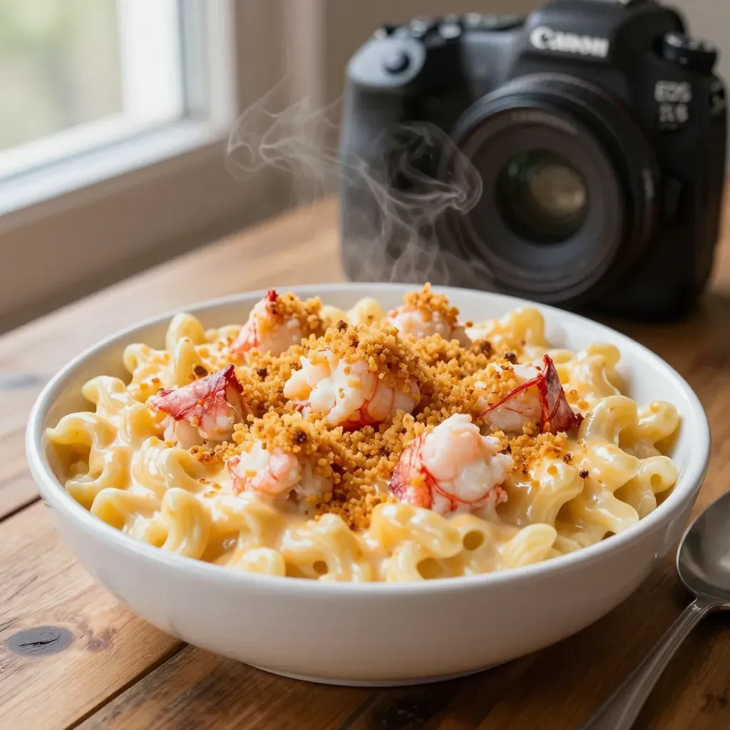 Quick Lobster Mac and Cheese