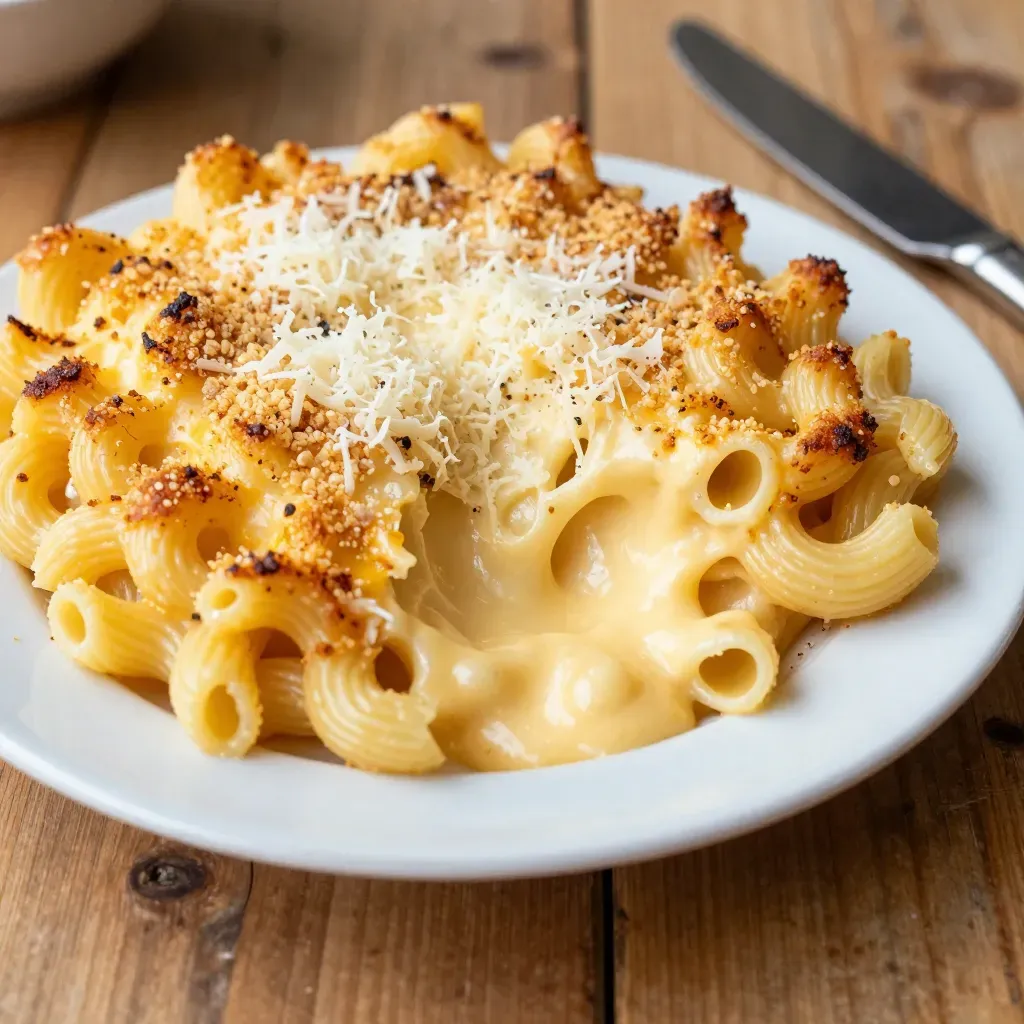 Recipe Southern Mac and Cheese - Creamy Baked Soul Food