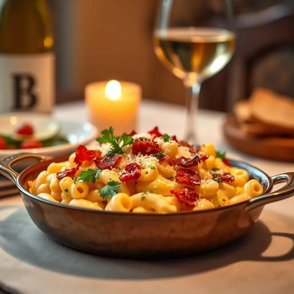 Serving and Pairing Your Gourmet Mac and Cheese with Prosciutto Masterpiece