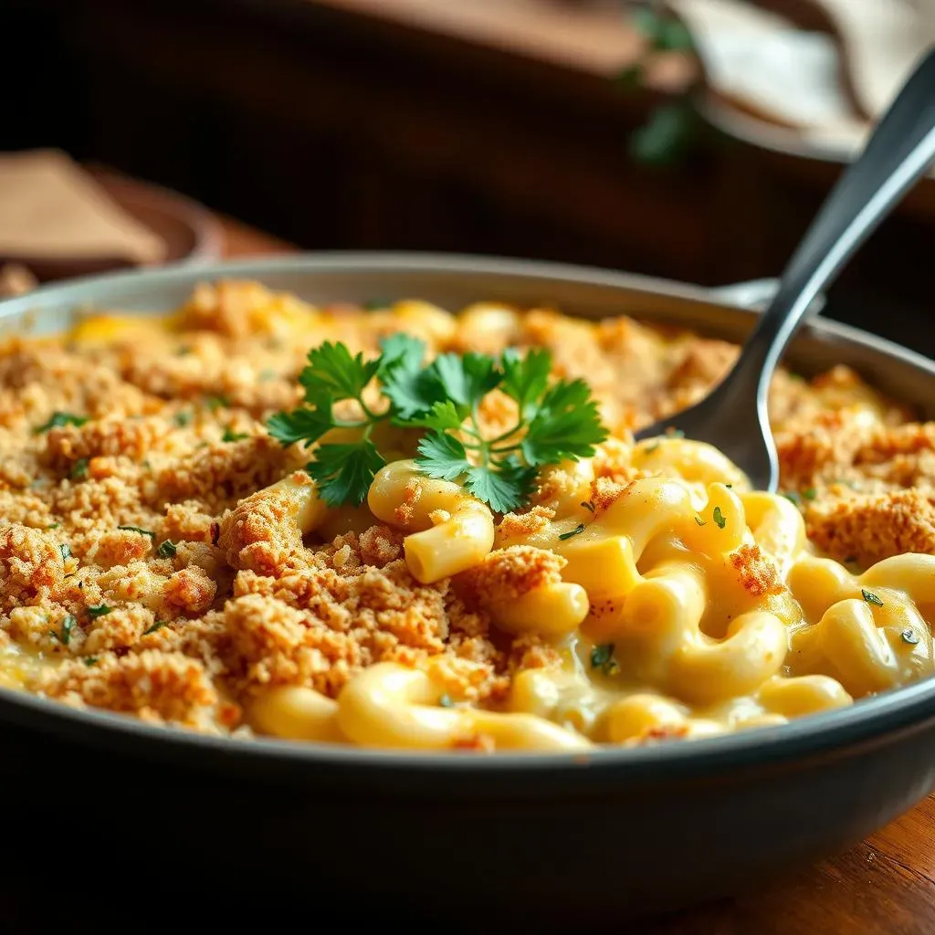 Serving and Storing Your Gourmet Mac and Cheese with Breadcrumbs