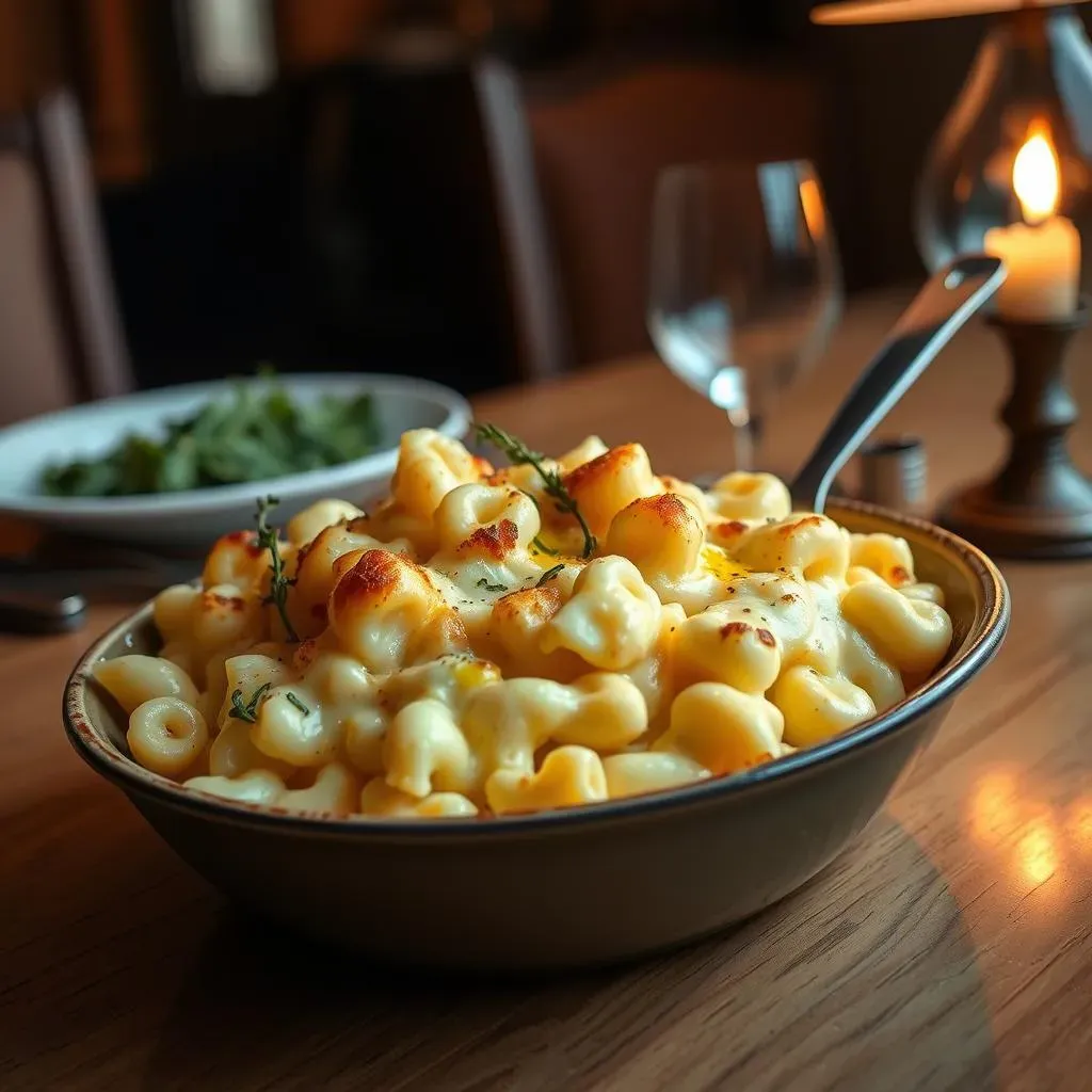 Serving and Styling Your Gourmet Brie Mac and Cheese