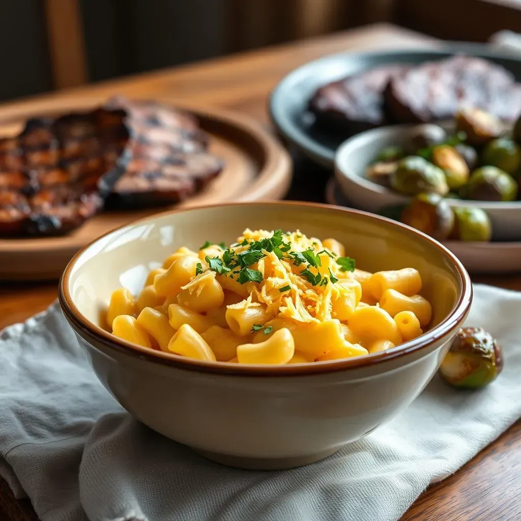 Serving Your Delicious Keto Mac and Cheese with Cheddar