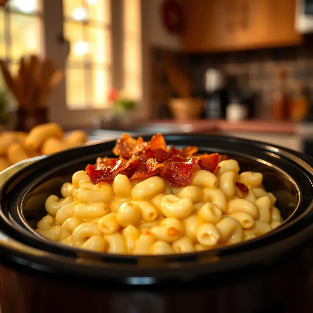 Slow Cooker Mac and Cheese with Bacon: A Recipe for Comfort