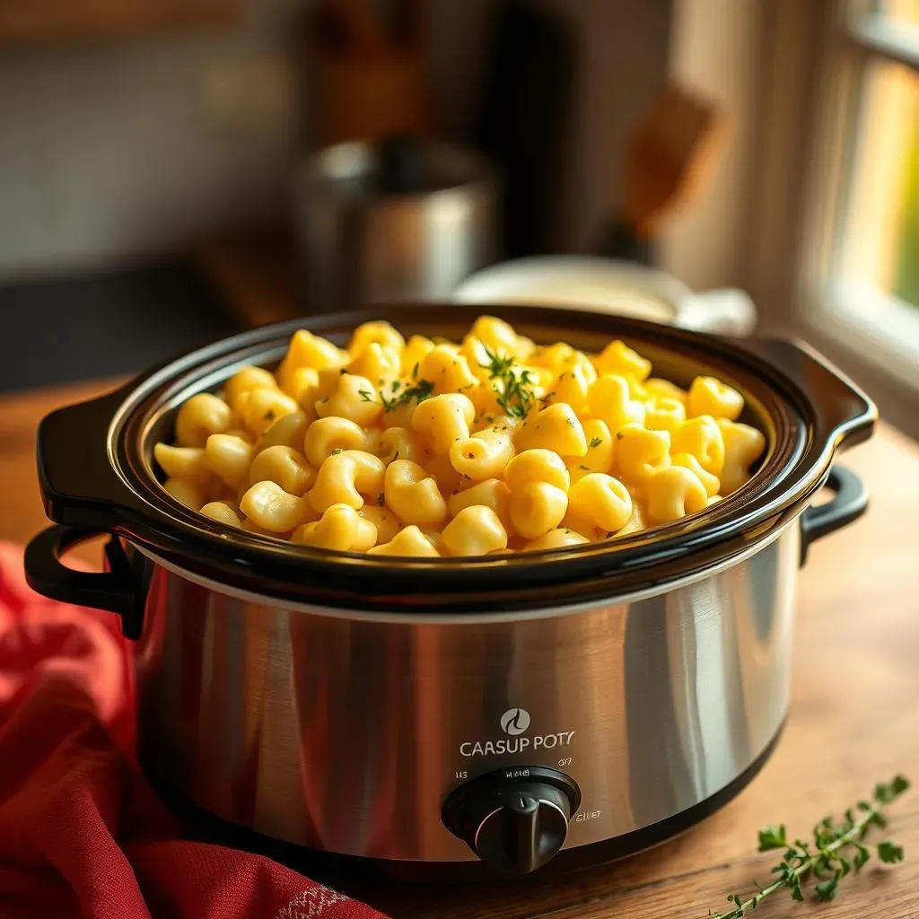 Ultimate Slow Cooker Mac & Cheese with Herbs