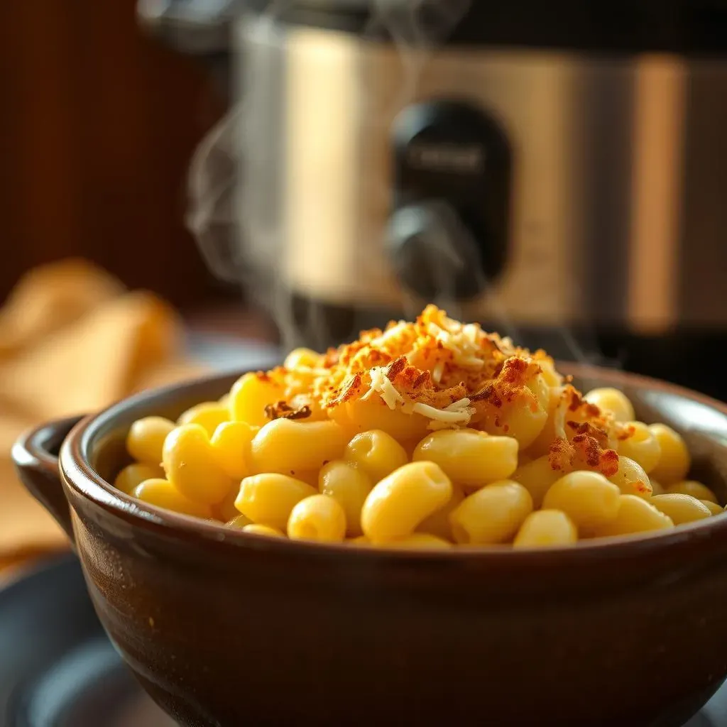 Ultimate Slow Cooker Mac & Cheese with Mozzarella