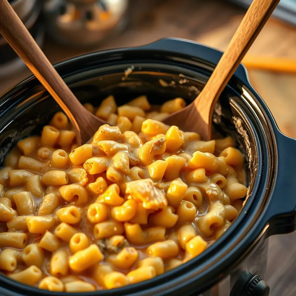 Ultimate Slow Cooker Mac & Cheese with Smoked Gouda