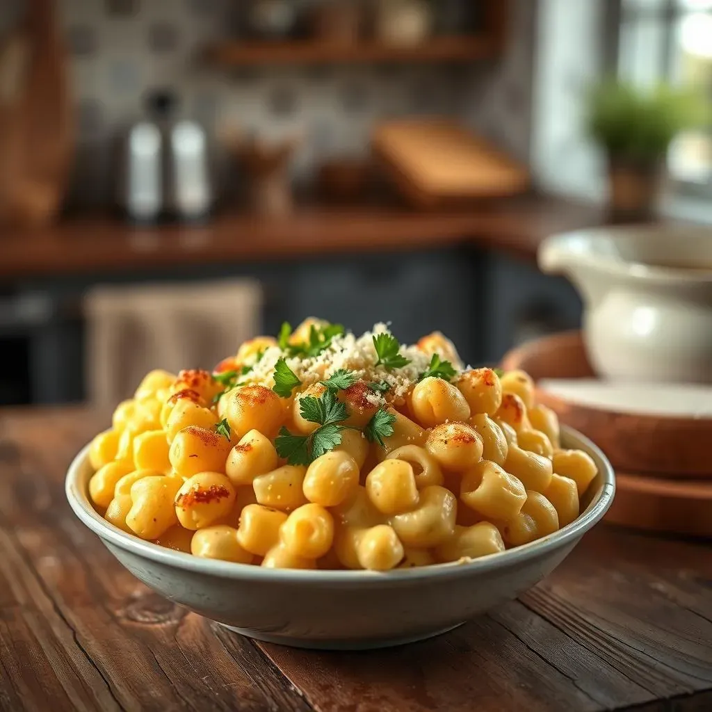 Ultimate Slow Cooker Mac & Cheese with Truffle Oil