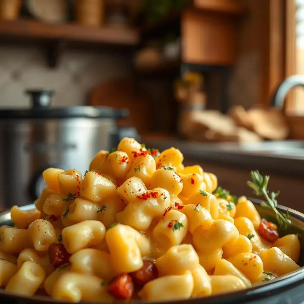 Ultimate Slow Cooker Mac & Cheese with Veggies