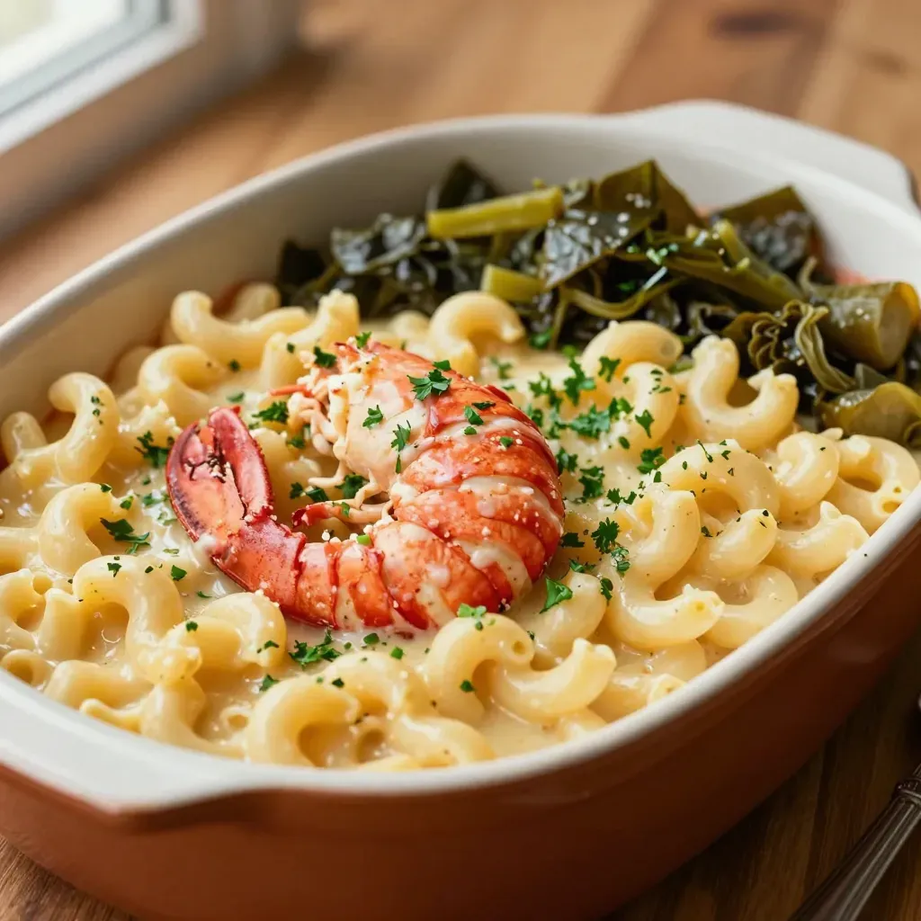Soul Food Lobster Mac and Cheese Recipe - Creamy &amp; Rich