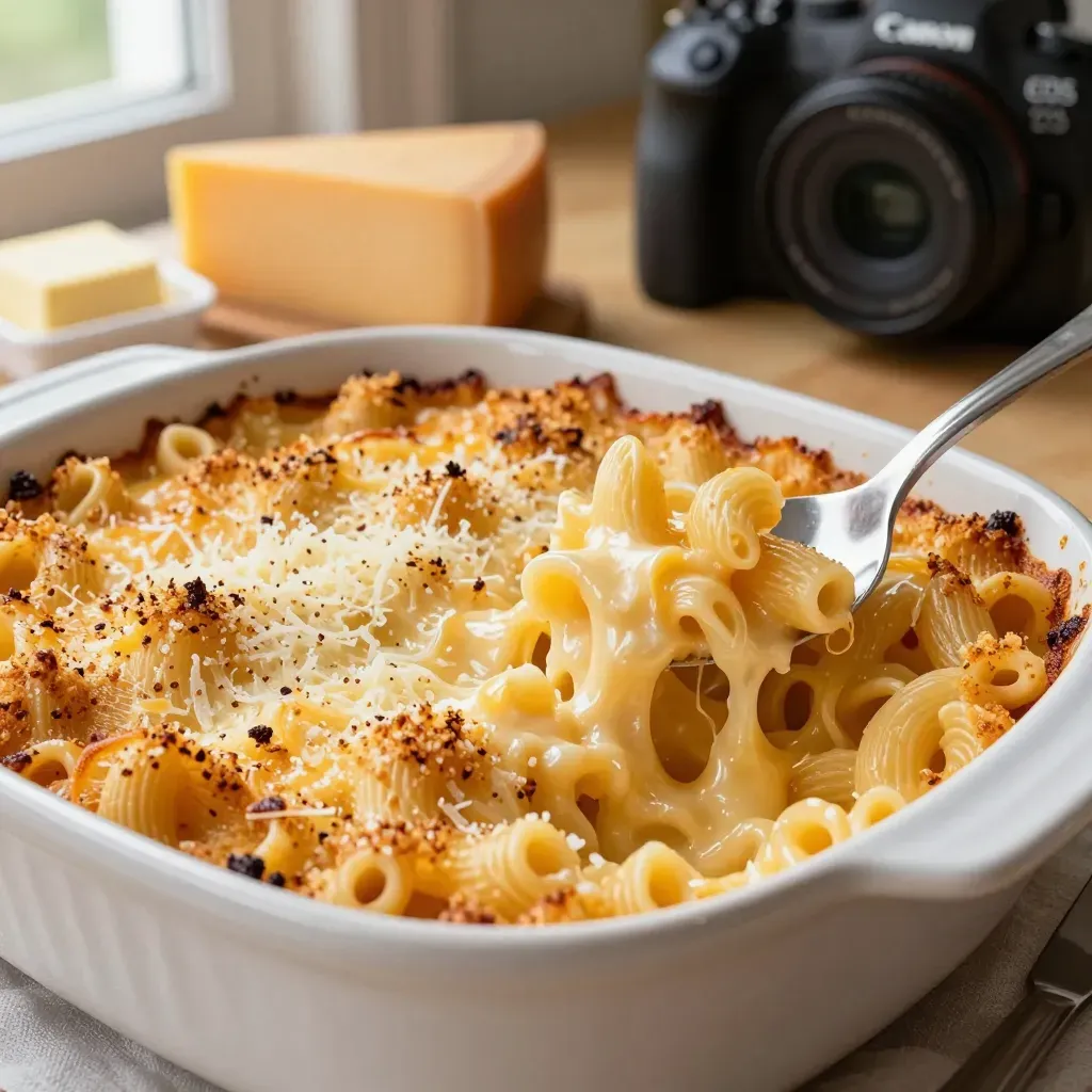 Southern Baked Mac and Cheese Recipe | Creamy &amp; Cheesy