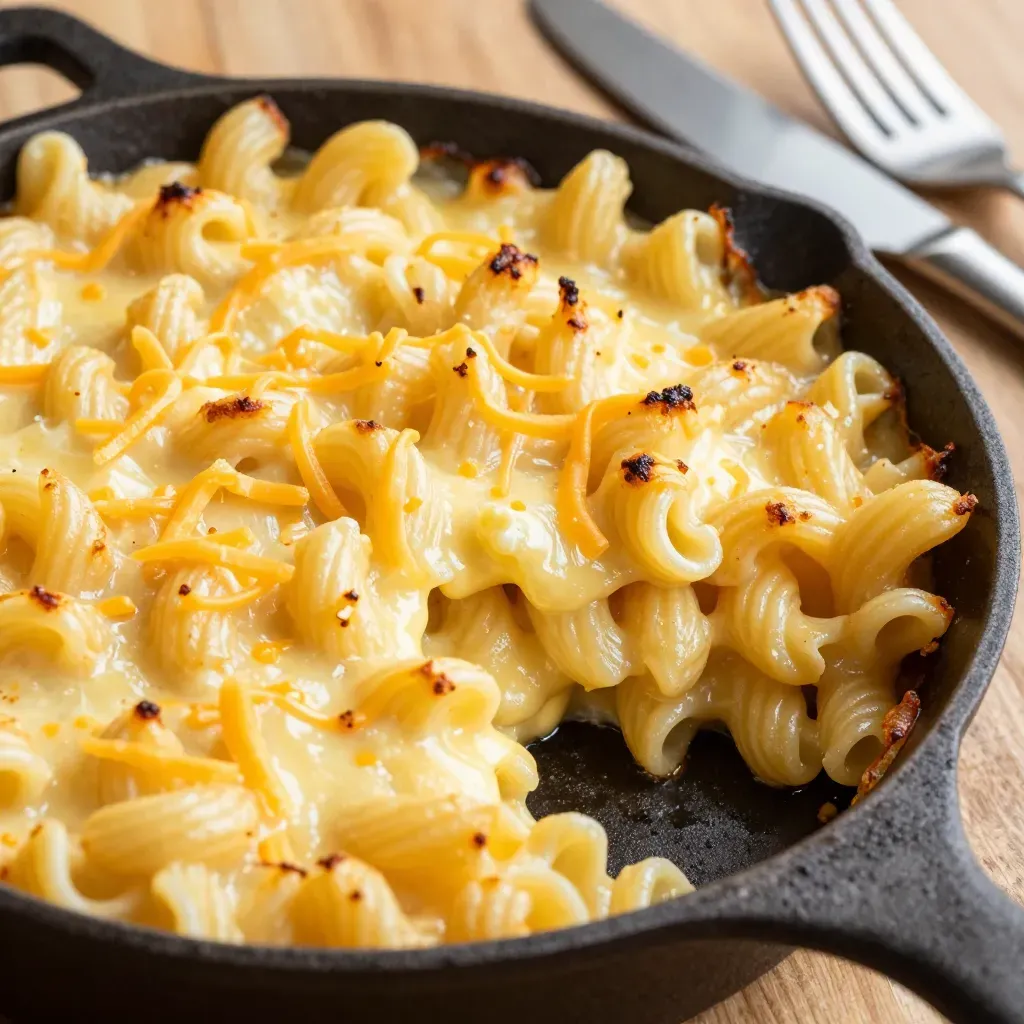 Southern Mac and Cheese Recipe - Creamy, Baked &amp; Golden
