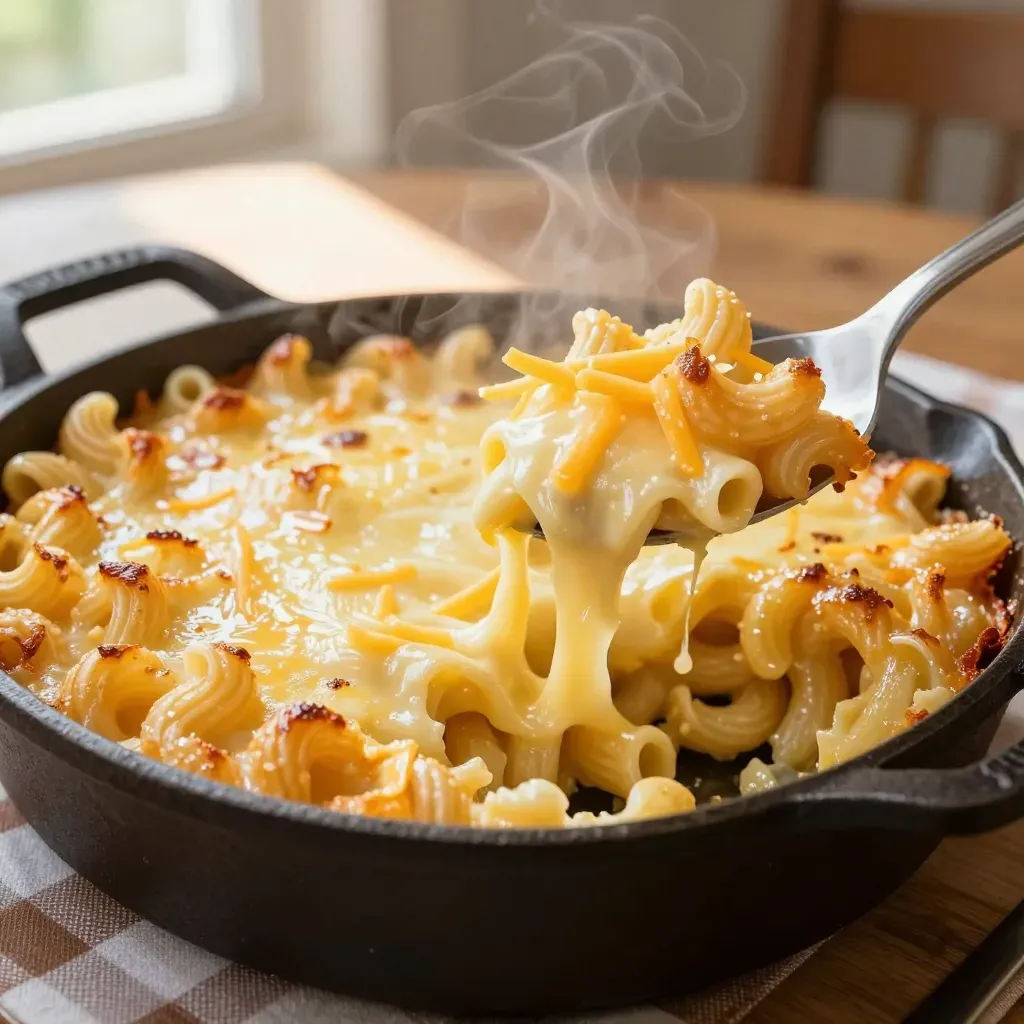 Southern Mac and Cheese Recipe - Creamy, Baked &amp; Golden