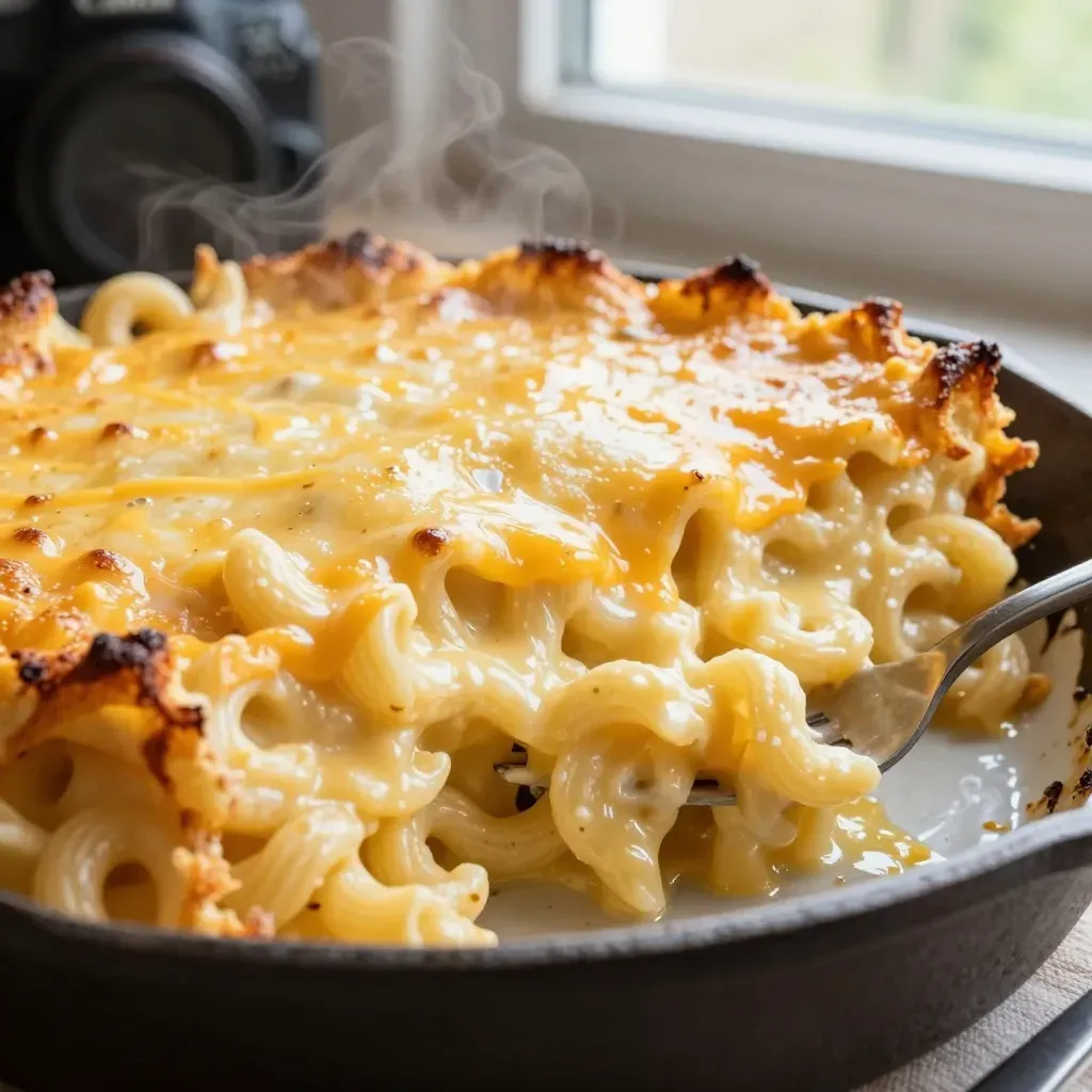 Southern Mac and Cheese Recipe - Creamy, Baked &amp; Golden