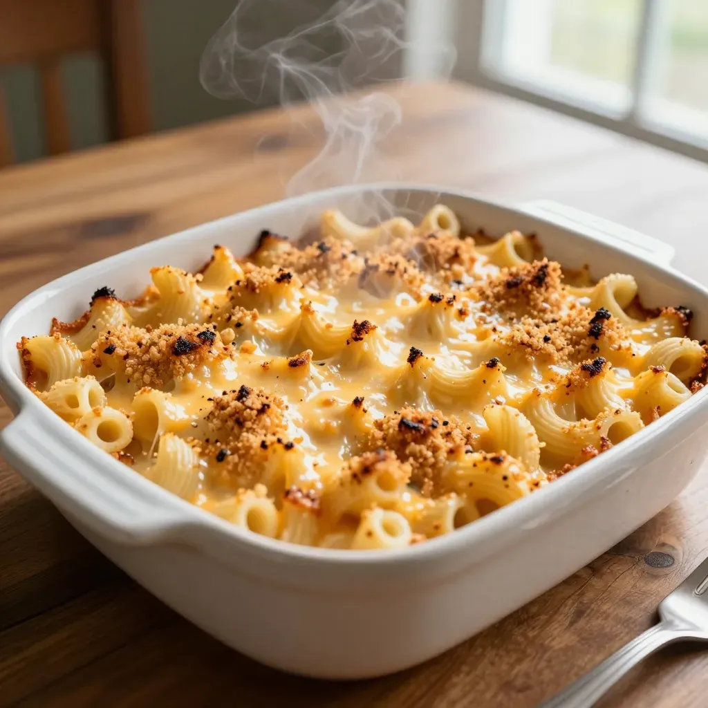 Southern Mac and Cheese Recipe - Creamy Baked Soul Food Classic