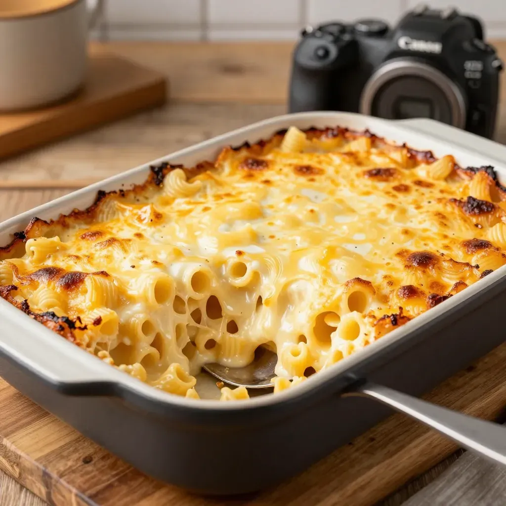 Southern Mac and Cheese Recipe - Creamy Baked Soul Food Classic