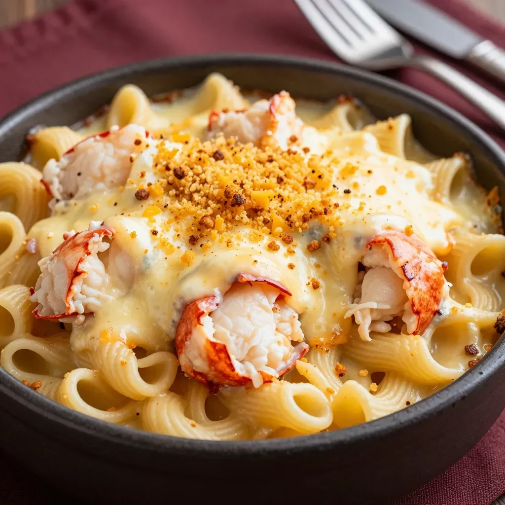 Steakhouse Lobster Mac and Cheese Recipe | Restaurant Style