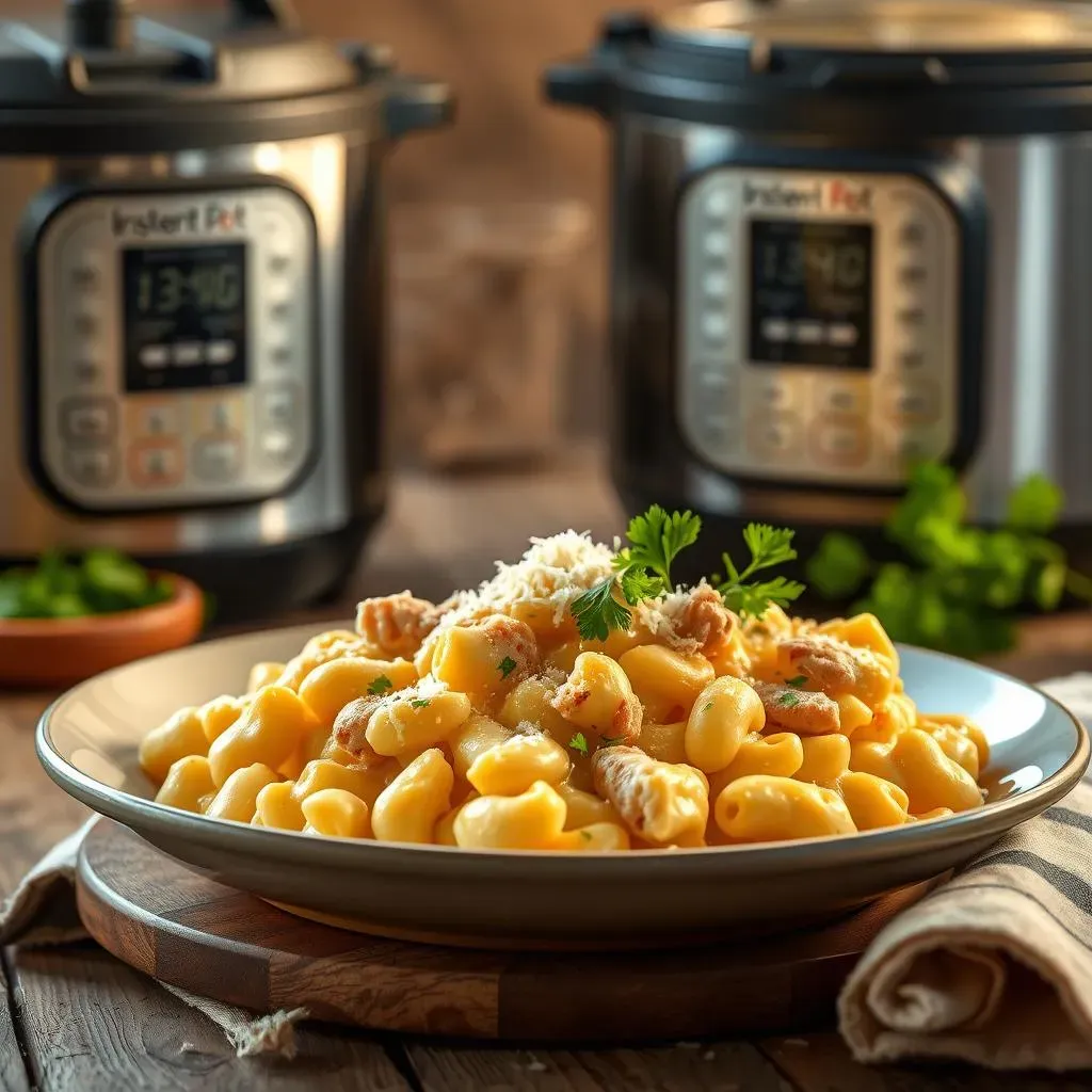 StepbyStep Guide to Making Instant Pot Mac and Cheese with Chicken