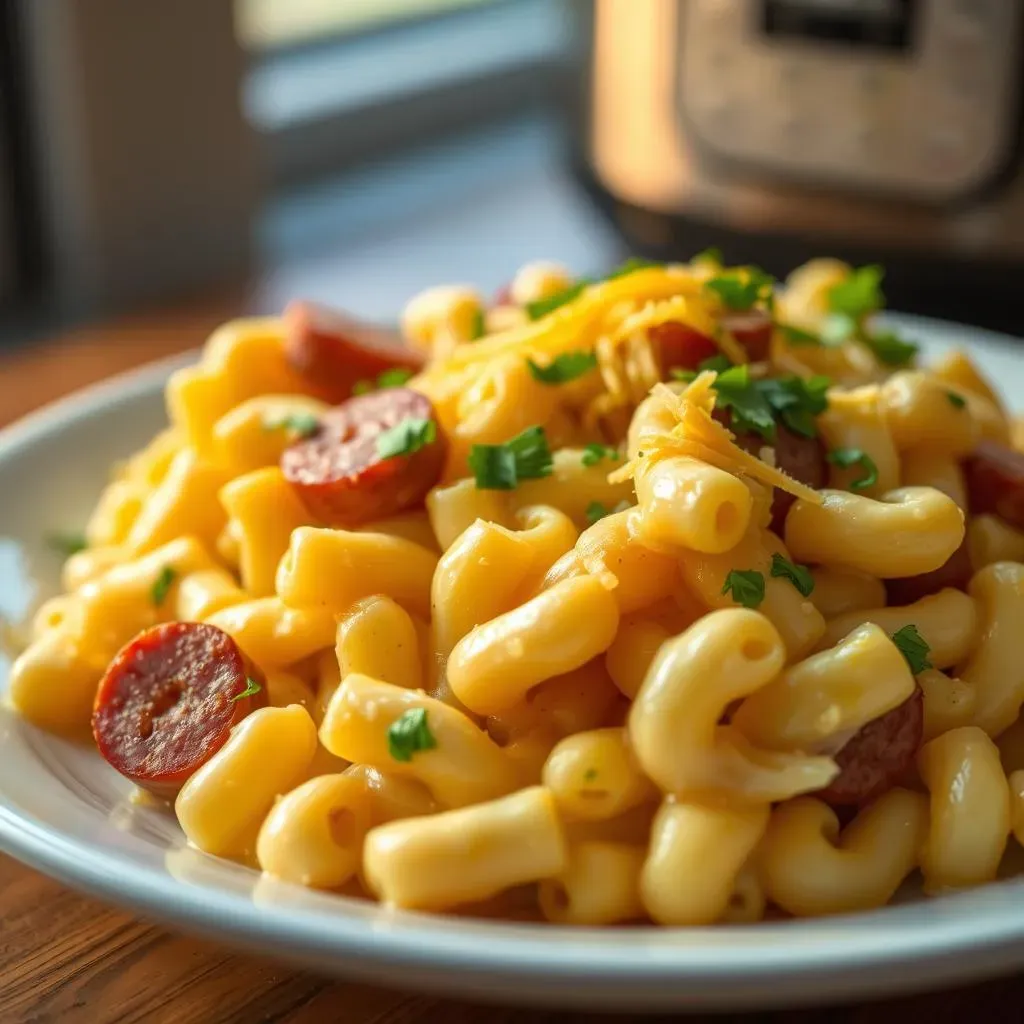 StepbyStep: Making the Perfect Instant Pot Mac and Cheese with Sausage