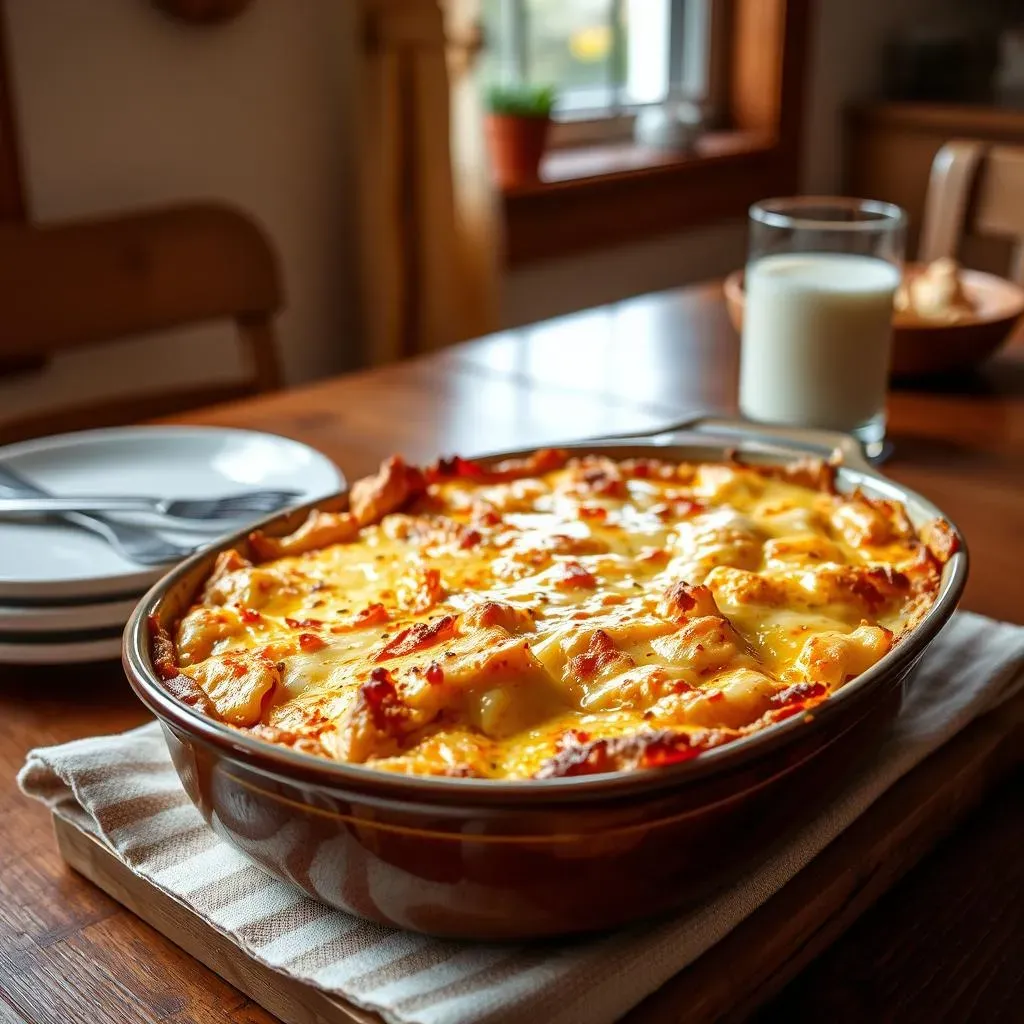 Storing and Serving Your Chicken Mac and Cheese Casserole