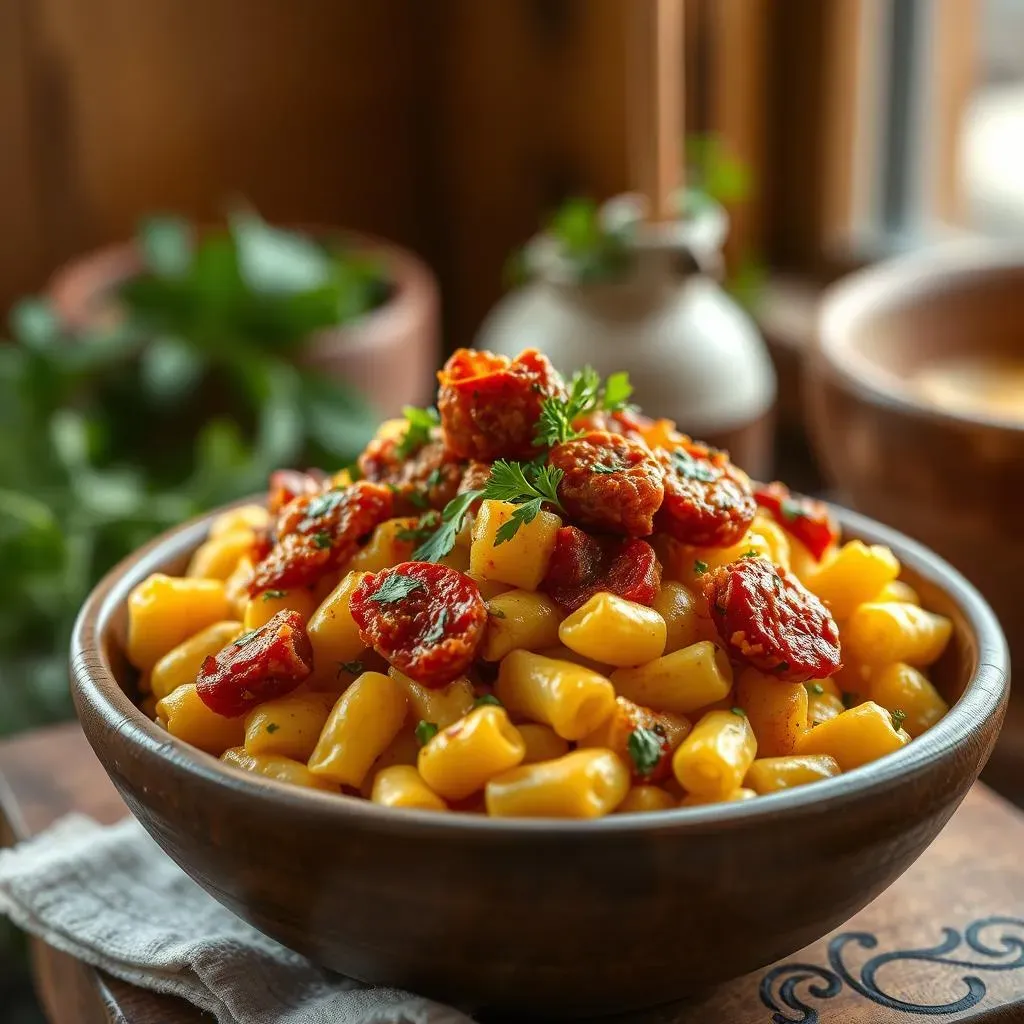 The Allure of Gourmet Mac and Cheese with Chorizo