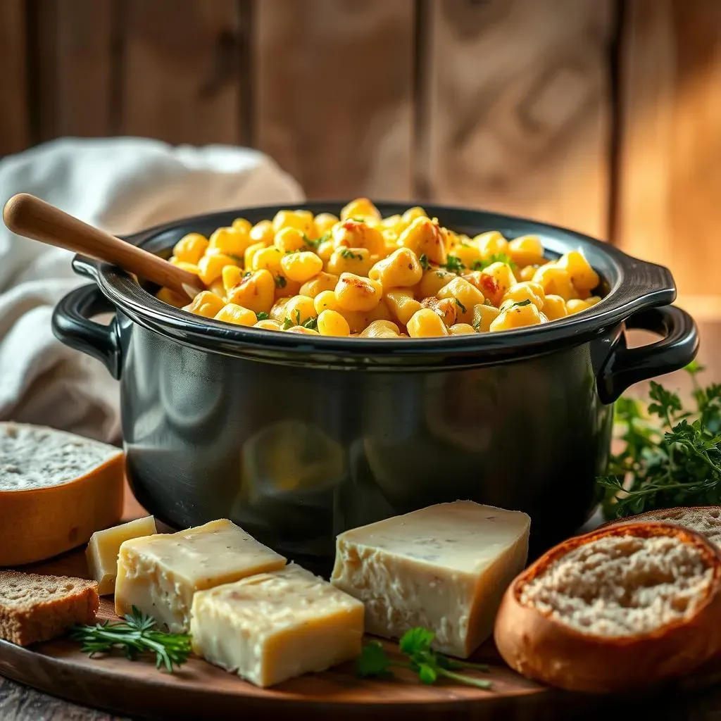 The Best Slow Cooker Mac and Cheese with Chicken Recipe