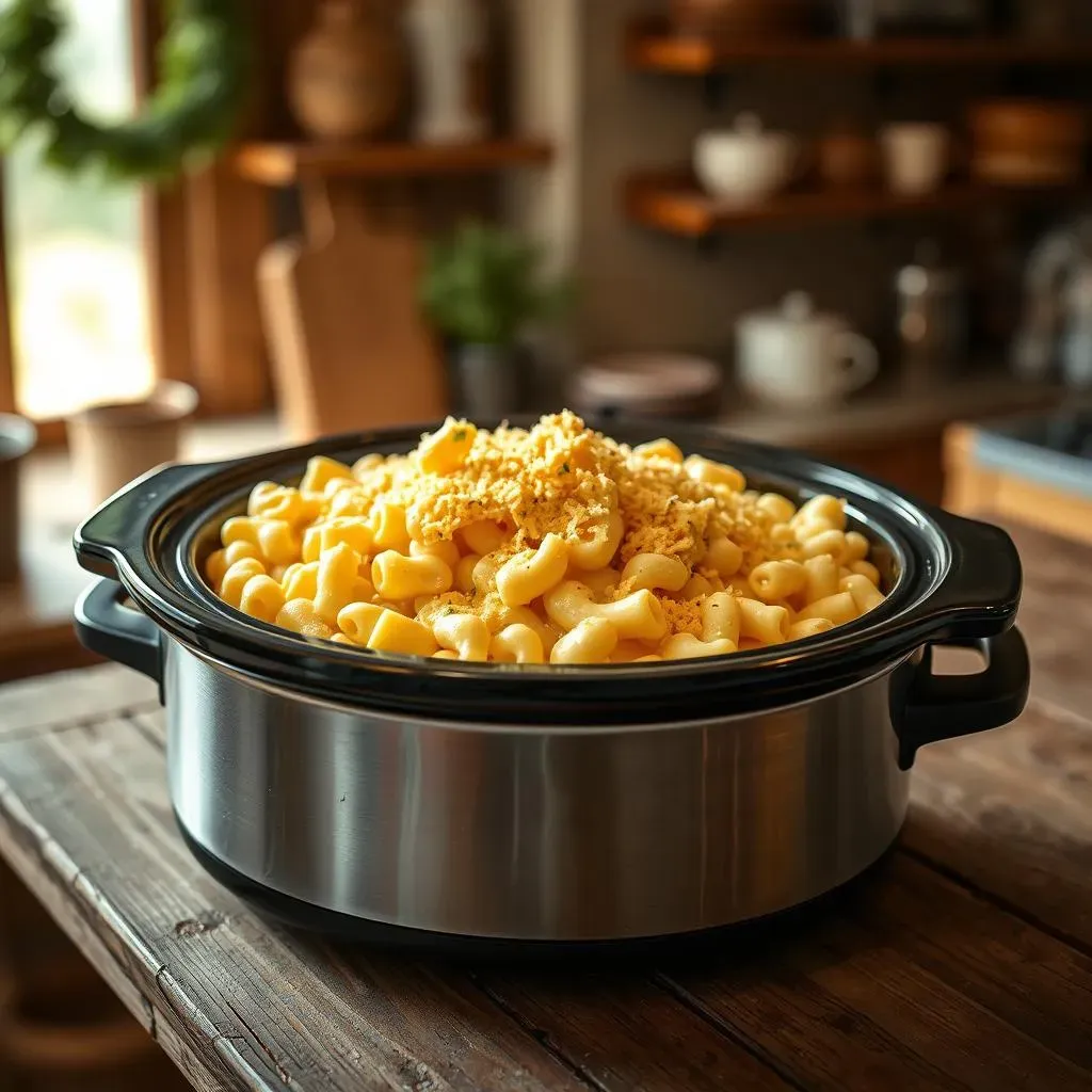 The Best Slow Cooker Mac and Cheese with Gruyere Recipe