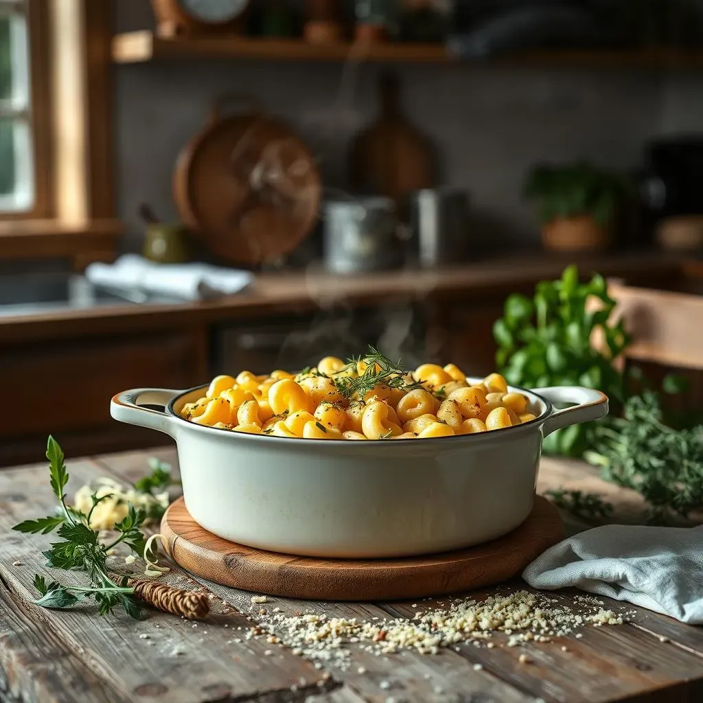 The Magic of OnePot Mac and Cheese with Herbs