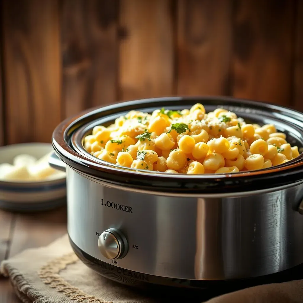 The Secret to Creamy Slow Cooker Mac and Cheese with Herbs