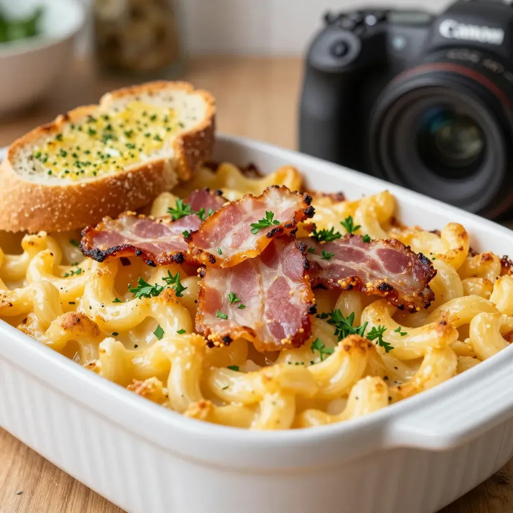 Ultimate Baked Mac and Cheese Recipe Bacon