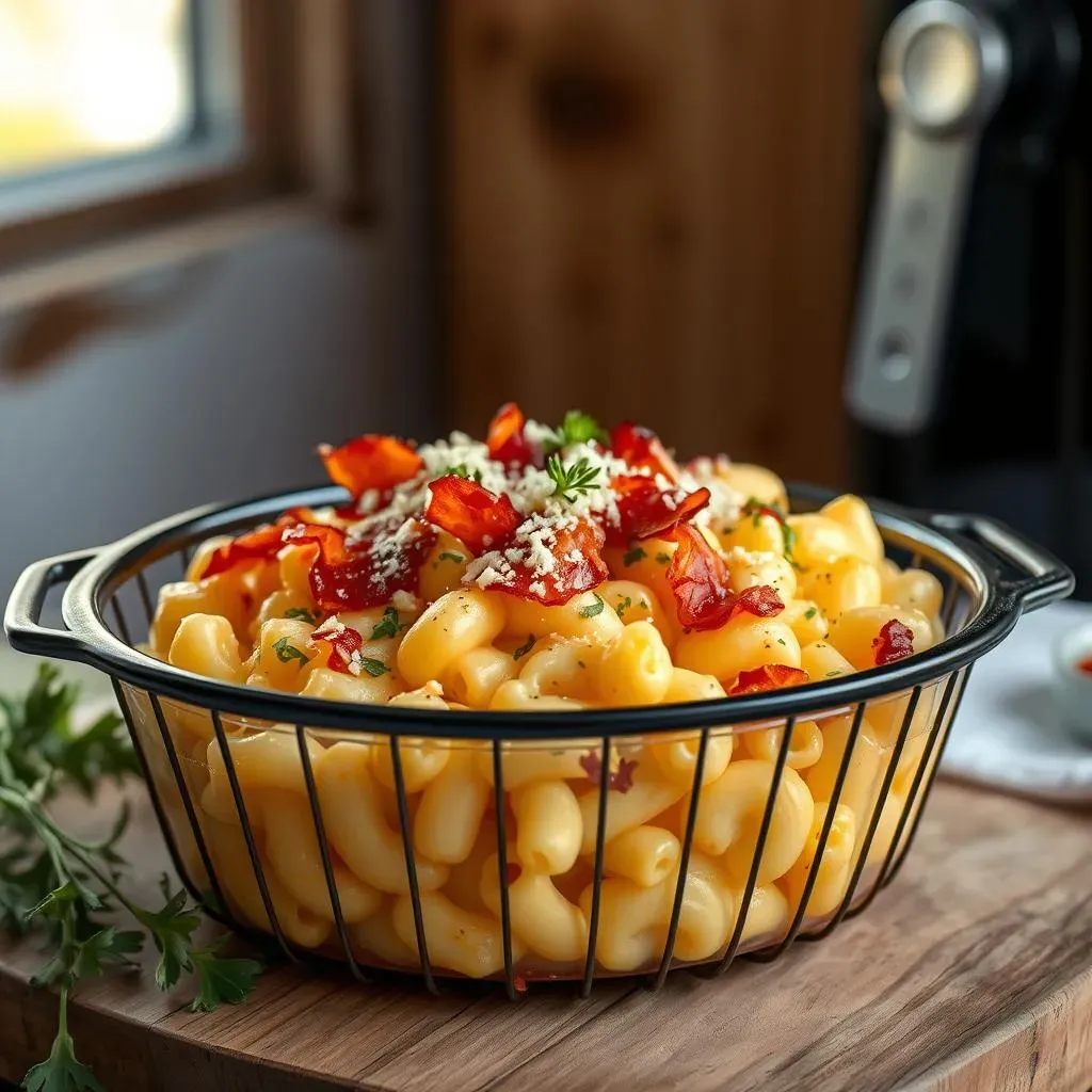 Variations and Serving Suggestions for Your Air Fryer Mac and Cheese