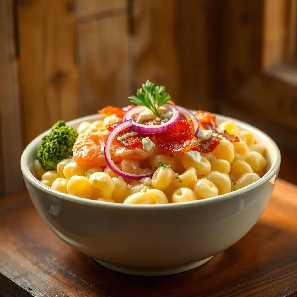 Variations and Substitutions in Mac and Cheese with Smoked Salmon for a Unique Twist