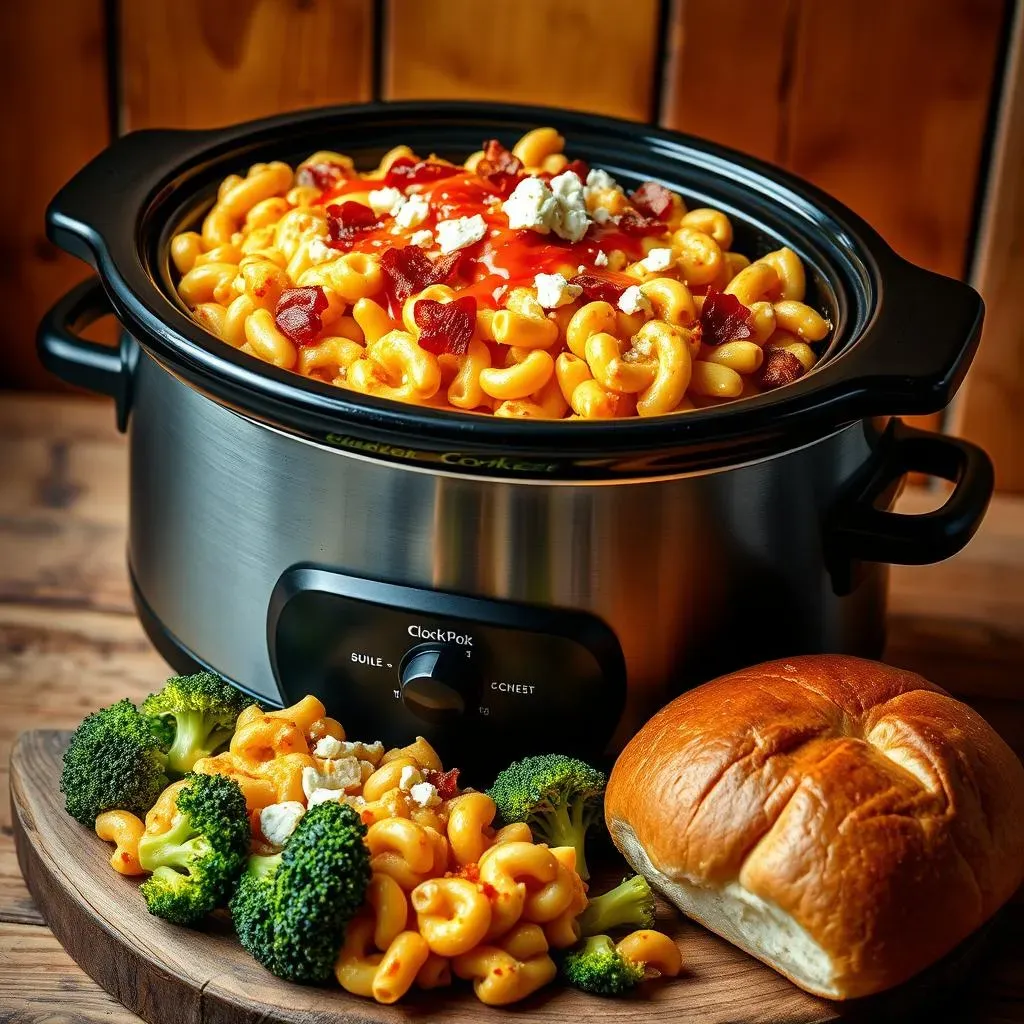 Variations on Slow Cooker Mac and Cheese with Chicken