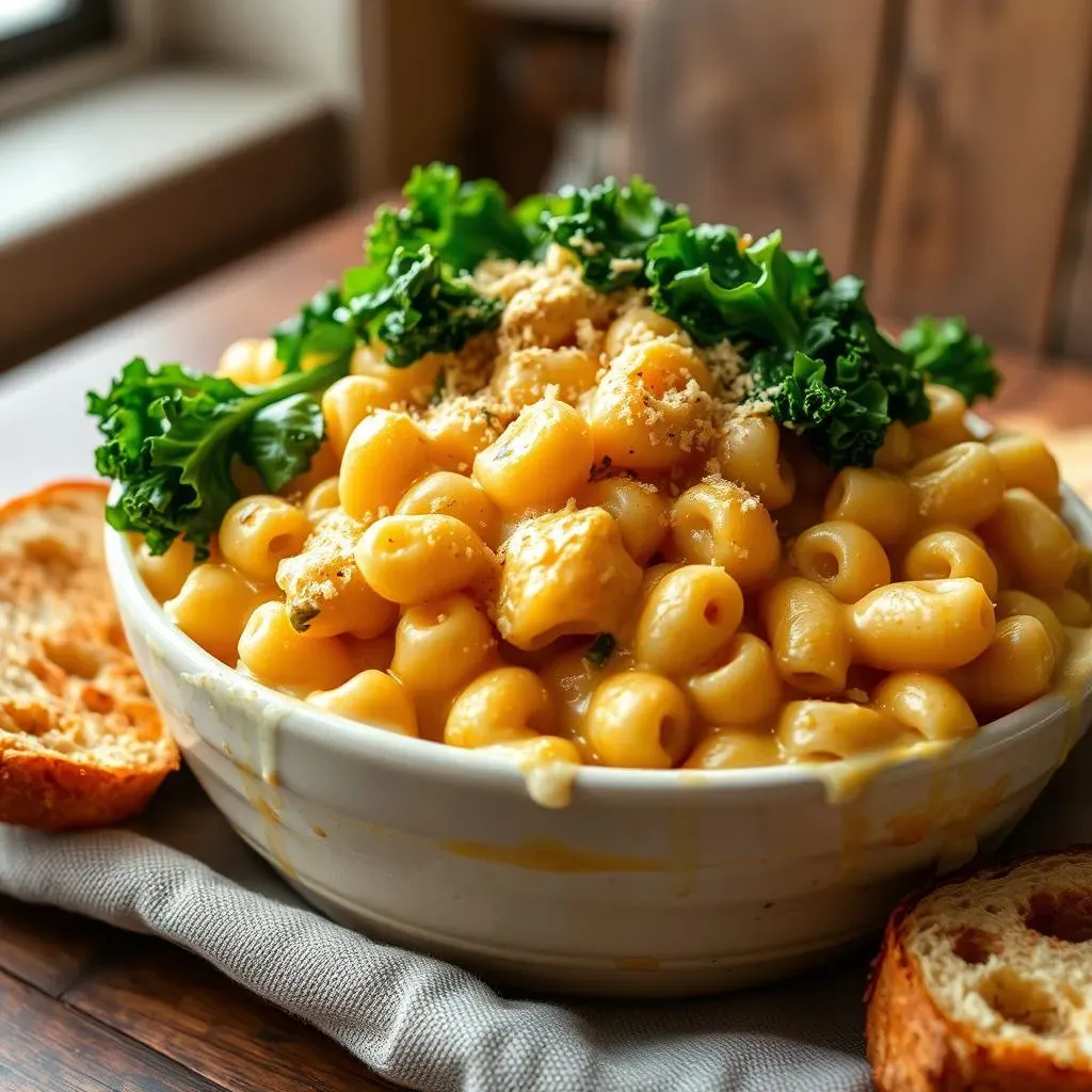 Amazing Vegan Mac and Cheese with Kale